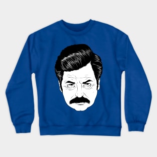 Ron F***ing Swanson Crewneck Sweatshirt